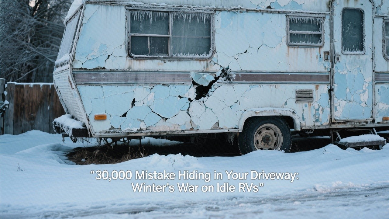 The $30,000 Mistake Hiding in Your Driveway: Winter’s War on Idle RVs